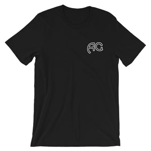 AG Embroidered White Logo Unisex Tee (Assorted Colors)